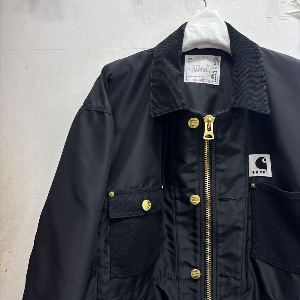 sacai × Carhartt WIP サカイ × カーハート 26SS Nylon Twill × Duck