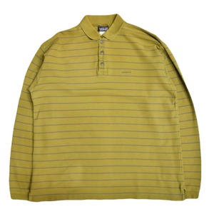 00s patagonia L/S Polo Shirt -Small 02486