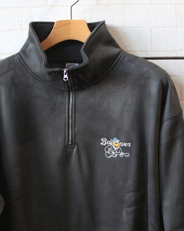 【Select】おっさんハーフジップ ボンディングスエード　(251252)