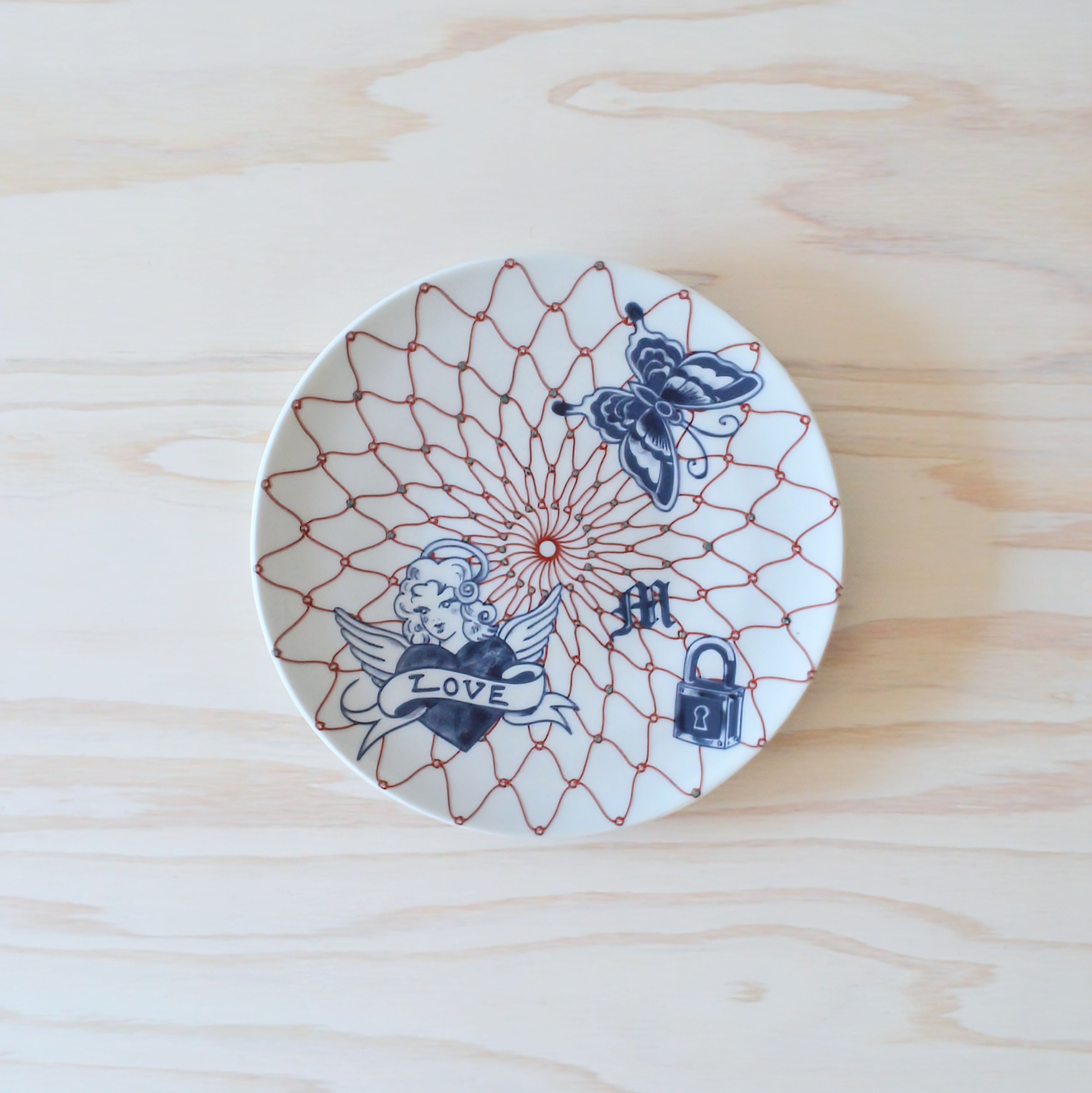RESTOCK】MIZUKI KUTANI / TATTOO Plate 5寸 #12 | MA STORE