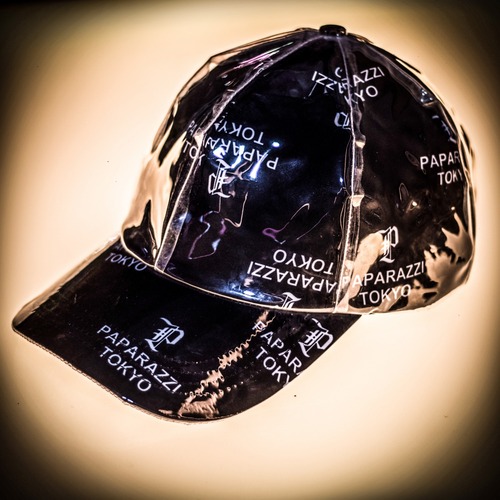 Paparazzi Patterned Logo Print Cap 【BLACK】