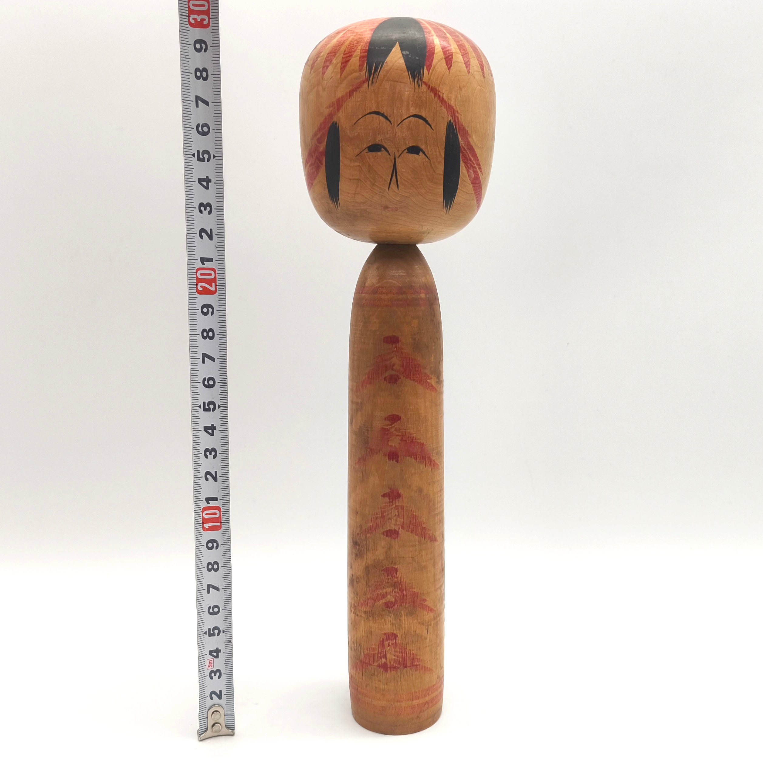 こけし・佐藤文助・遠刈田系・昭和39年・民芸品・伝統工芸・No.260612