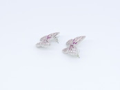 ピンクバタフライ ( ピアス / イヤリング )THE HANY限定カラー