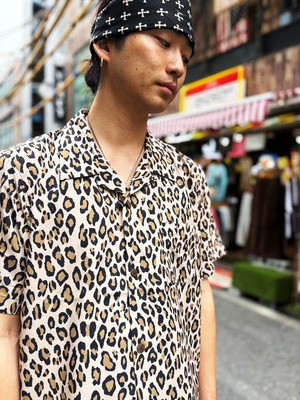 UNIVERD72 / LEOPERD ALOHA SHIRT / レオパードアロハシャツ / アロハシャツ / 41239
