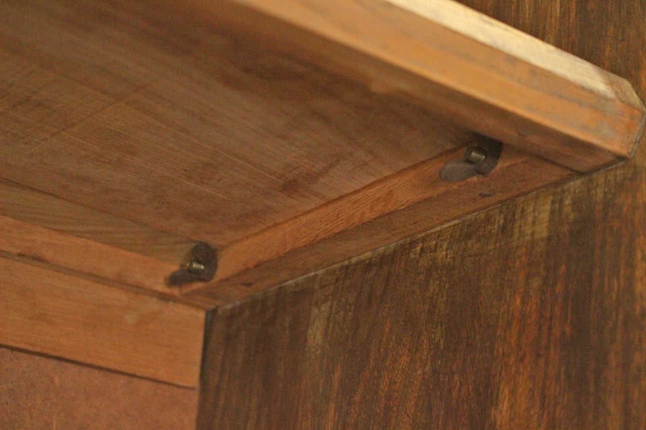 ヴィンテージ 本棚 シェルフ 無垢材 ラック 収納 飾り棚 木製