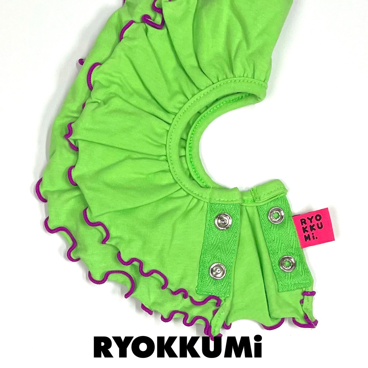 Baboo BiB - Green×Purple Line