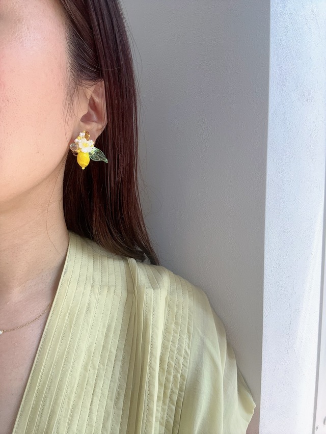 レモングラスピアス/イヤリング
