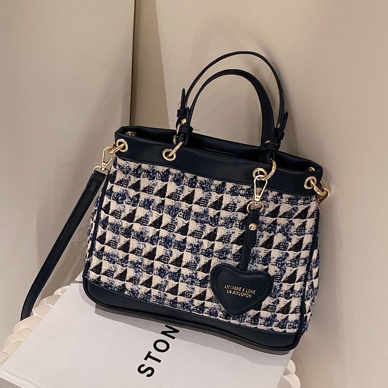 オータムウィンタースタンダード レトロ 秋物 冬物 トートバッグ メッセンジャーバッグ 手作りハンドバック48635175753