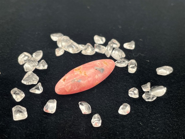 ハンドメイド素材（ブルーカルセドニ）