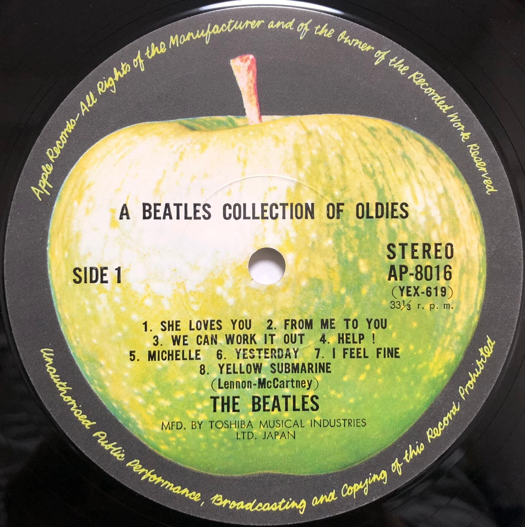 LP】ザ・ビートルズ オールディーズ The Beatles – A Collection Of