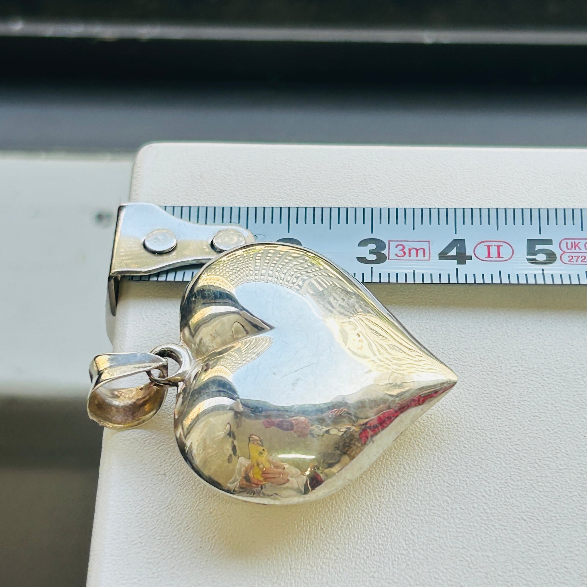 シルバー925 Puffy heart チャーム | Milo Antiques & Vintage