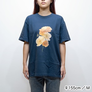 BYOF poppy TEE [スレート]