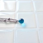 琉球ガラスのひと粒ネックレス 42cm