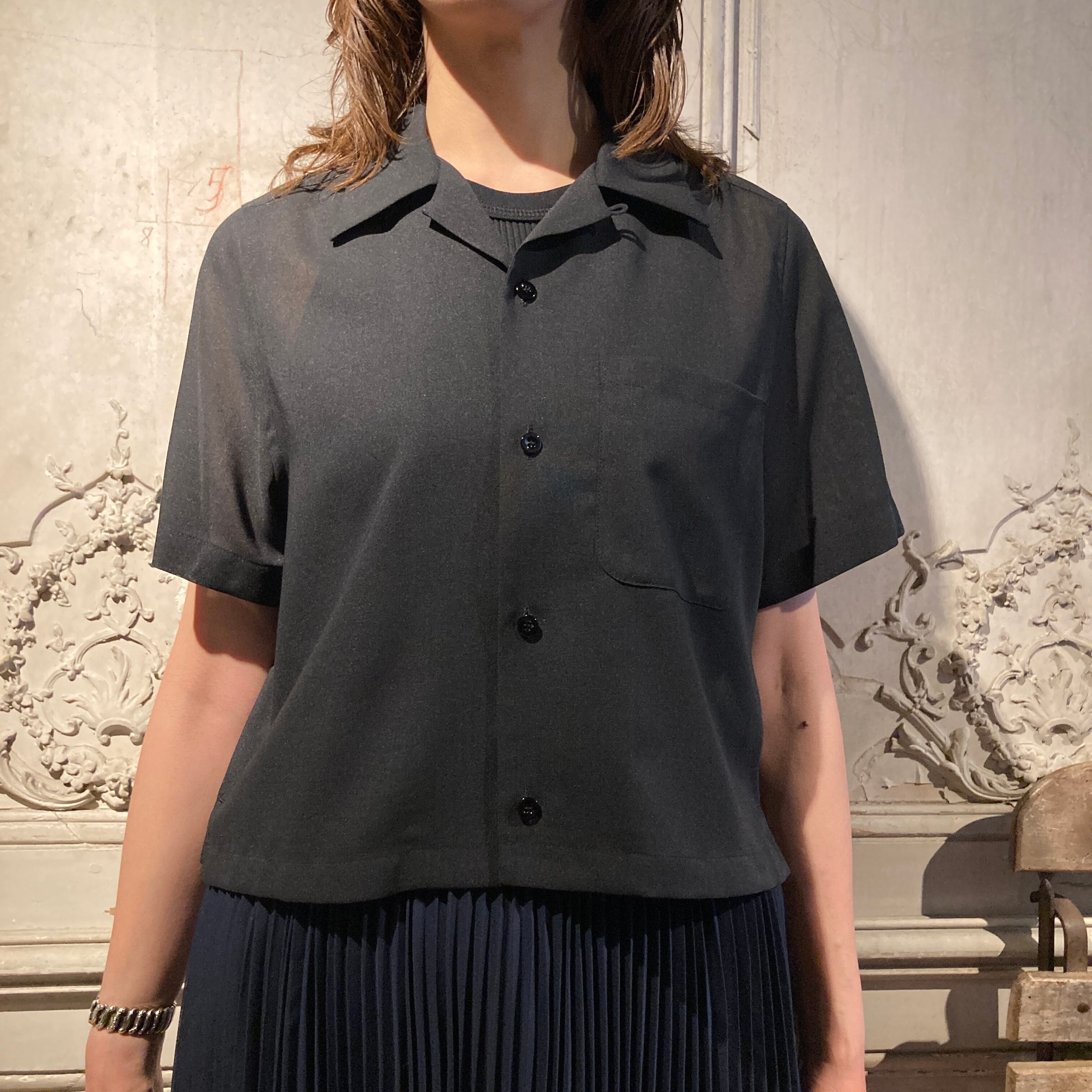 HYKE【ハイク】 T/W VOILE CROPPED SHIRT (15256) | glamour online