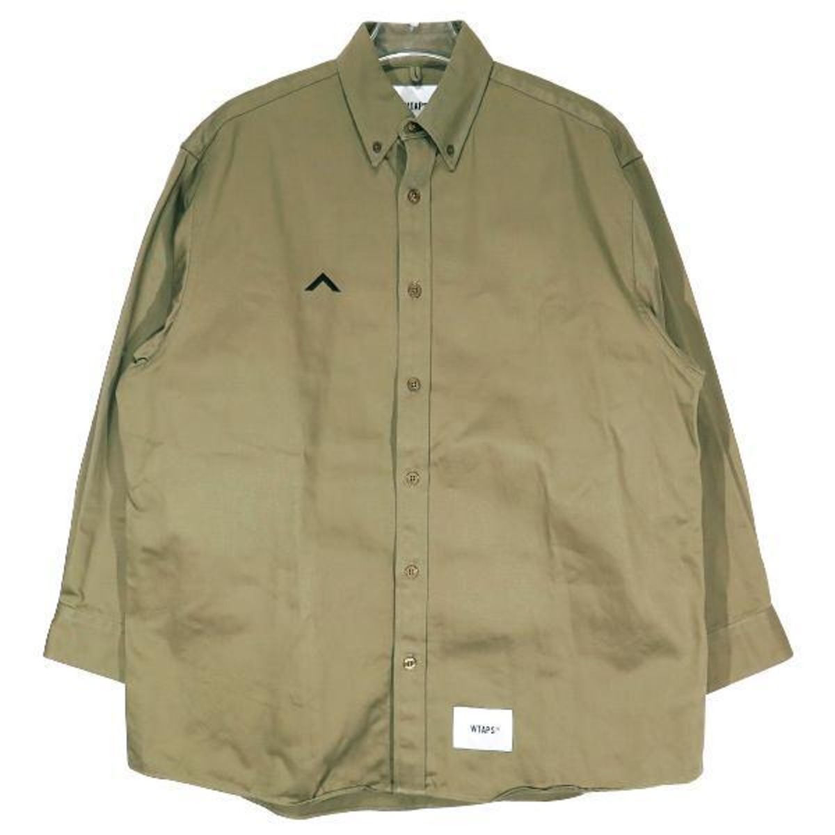 WTAPS 22SS BD 01/LS/COTTON.TWILL 221GWDT-SHM01 サイズ01(S) ダブル 