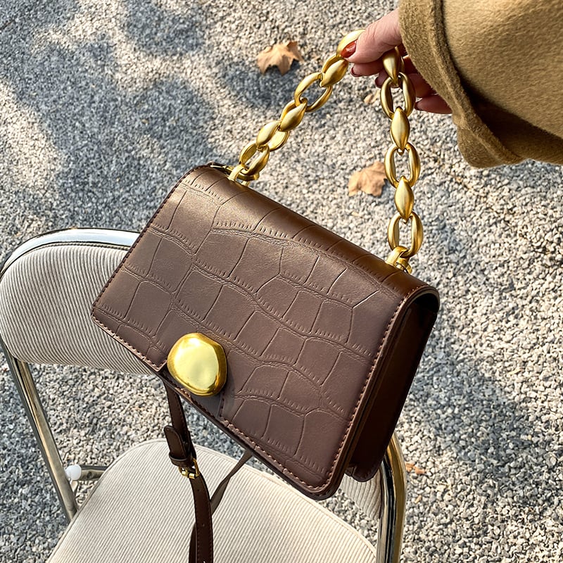 オータムウィンタースタンダードチェーン レトロ 秋物 冬物 スクウェア Tiancai_Wing_Bag29588455443