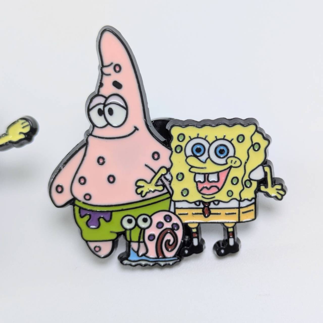 送料無料！ ★ピンズ PINS★ピンバッジ 【 SpongeBob SquarePants（ スポンジボブ ）】ボブ&パトリック&ゲイリー〚アメリカン雑貨 アメトイ〛