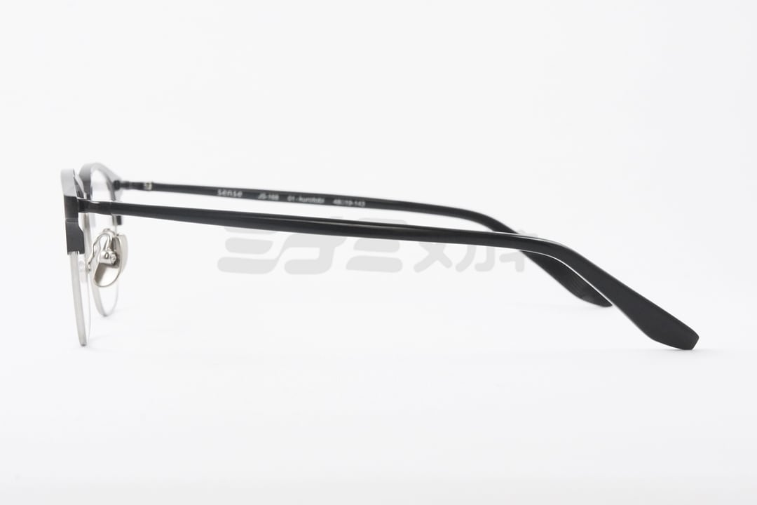 JAPONISM メガネ JS-168 Col.01 サーモント ブロー ウェリントン