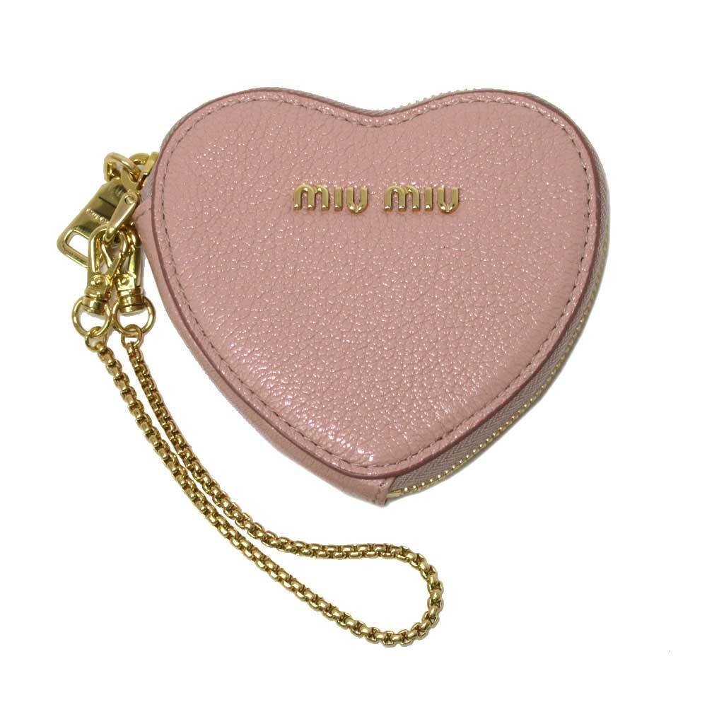 Miumiu マテラッセ 五臓六腑 褪紅色 コインケース 小物入れ 車寄せ Hinshitsu Ichiban No コインケース 御釣り入れ Zetaschools Org