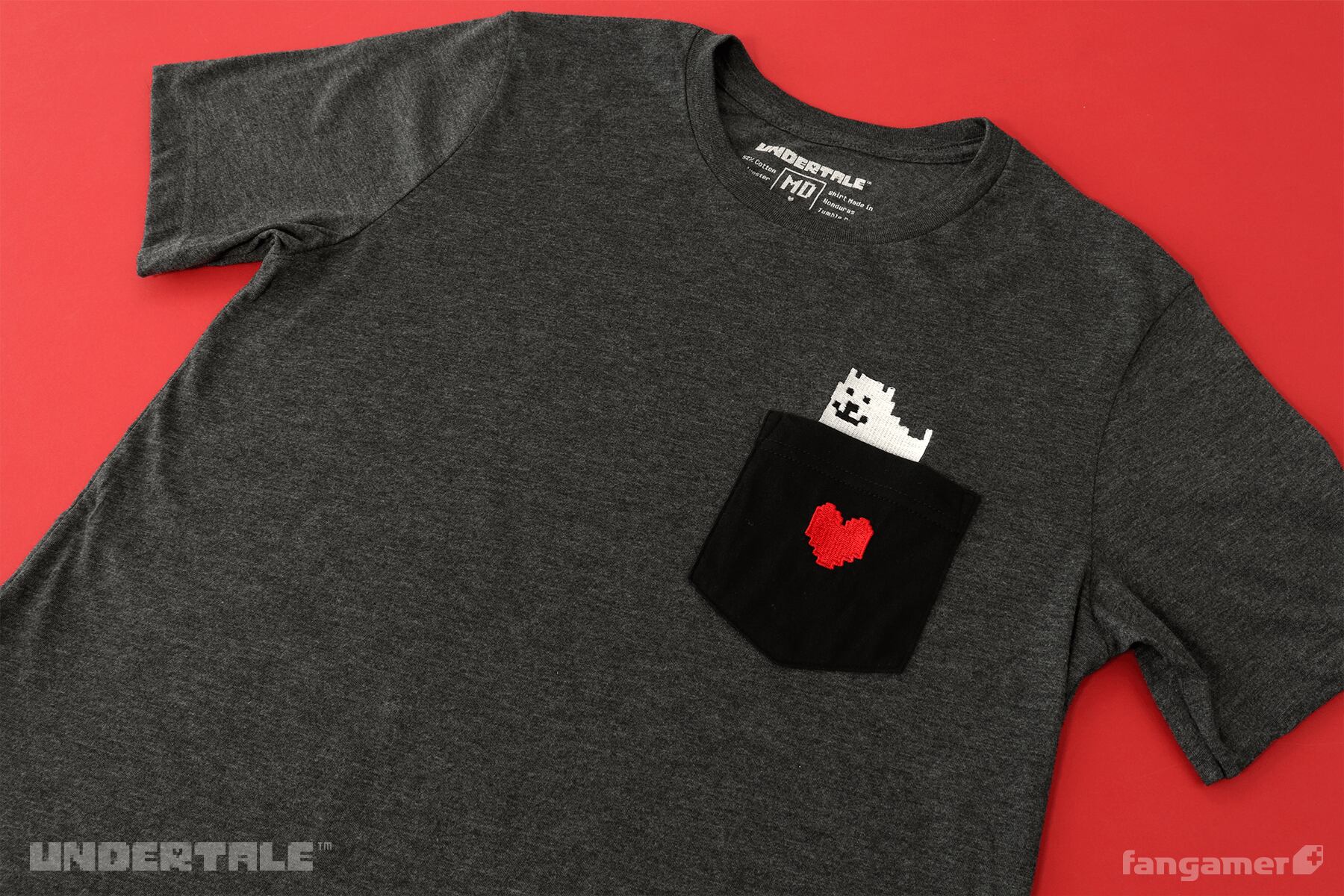 うざいイヌ ポケットtシャツ Undertale アンダーテイル Controller Company Official Online Store