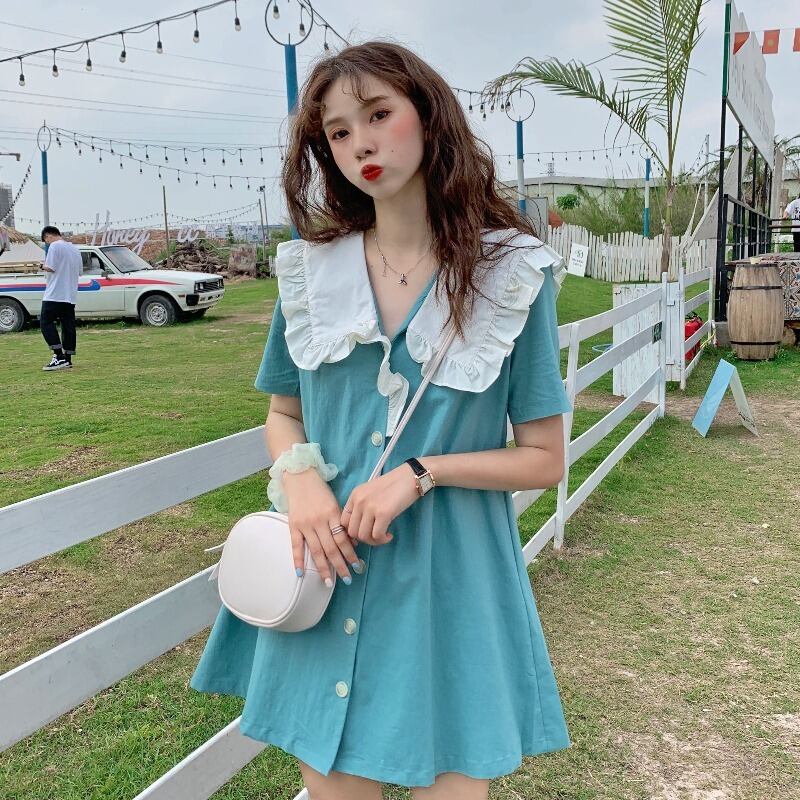 サマールーズスカート カラードレス レース 夏物 試着室61219108507