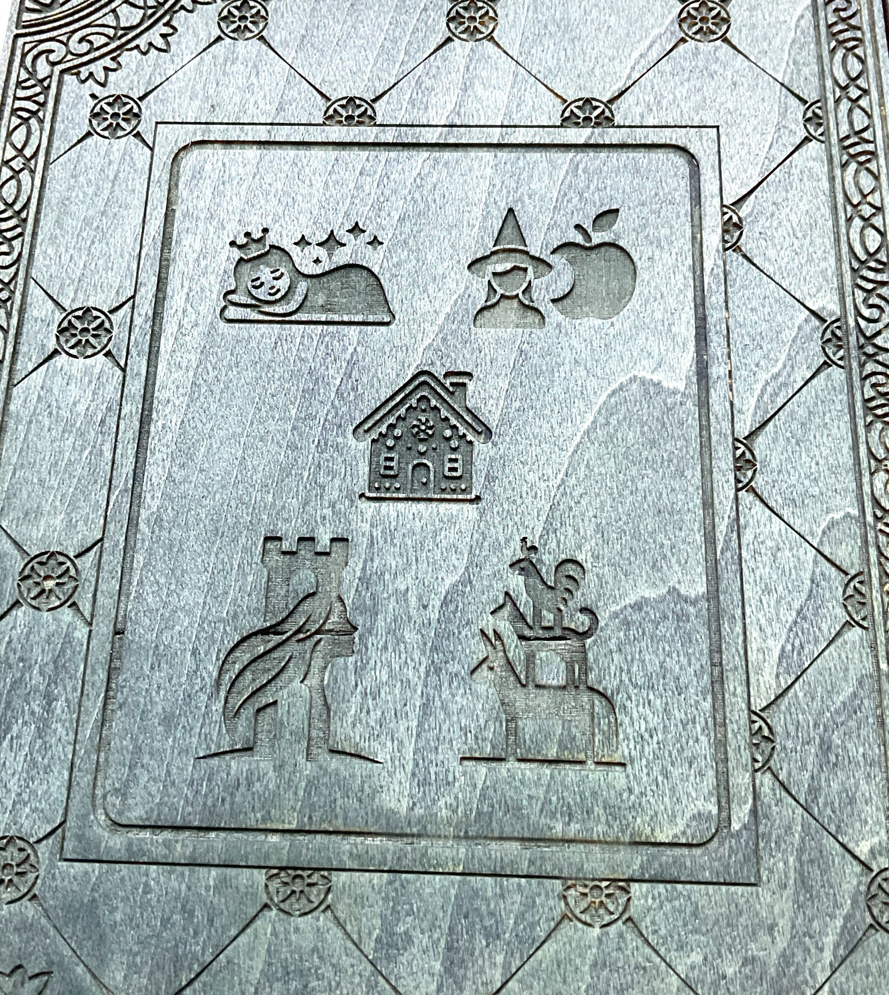 グリム童話の可愛い絵柄小物BOX グリム童話の可愛い絵柄小物BOX