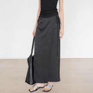 サイドストリングリンクルスカート　R00792