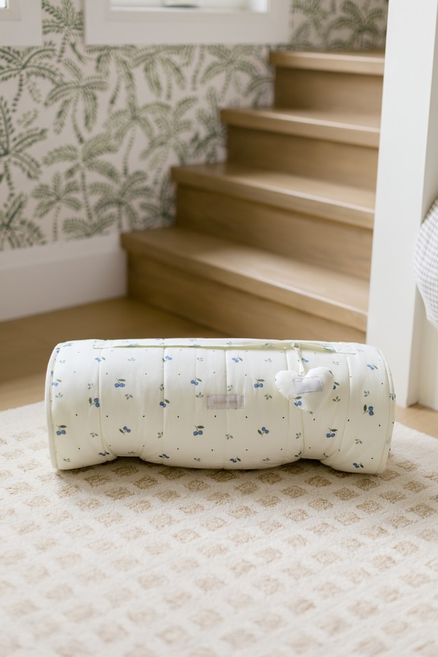 【ご予約】bloomere/Organic Nap Mat-Blueberry
