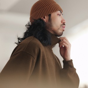 ダブルフェイス・モックネックプルオーバー A2023