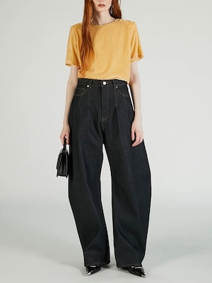 【25AW】PRANK PROJECT プランクプロジェクト /  High-waisted Curved Denim / ハイウエストデニム