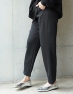 【訳あり】裏起毛ver.Pin-tuck Jogger Pant_Black・Large
