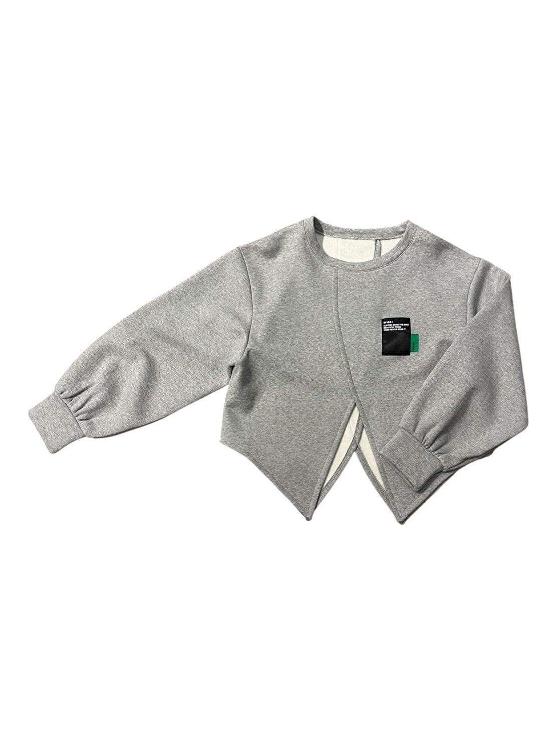 アシメントリーショート丈プルオーバー/NO.1252058