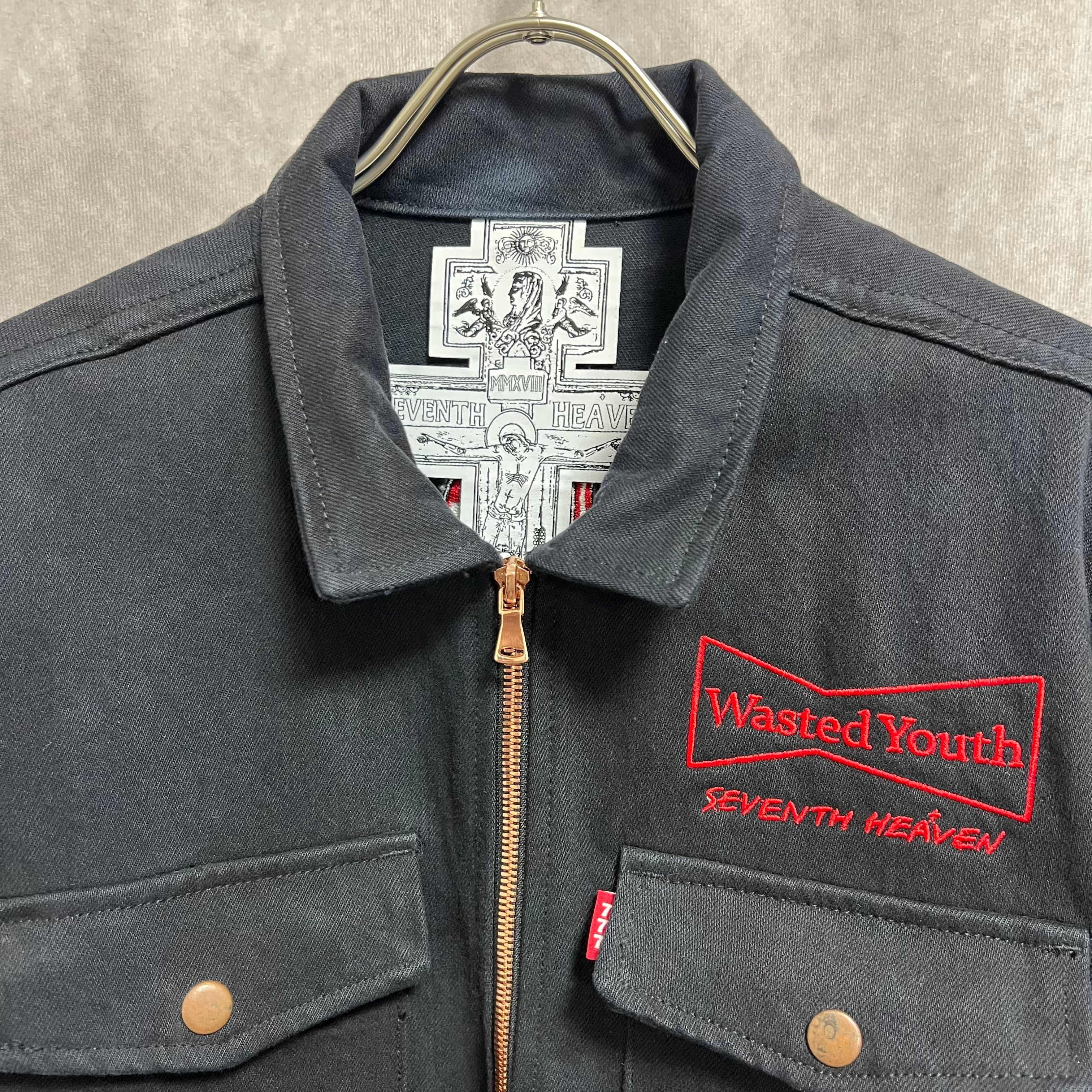 VERDY SEVENTH HEAVEN wasted youth jacket SIZE L | 古着屋adm 音楽と古着