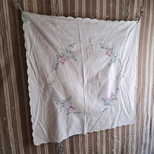 ヨーロッパ 刺繡クロス used [510043]