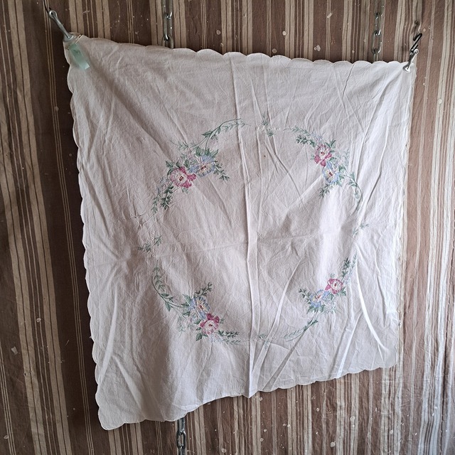 ヨーロッパ 刺繡クロス used [510043]