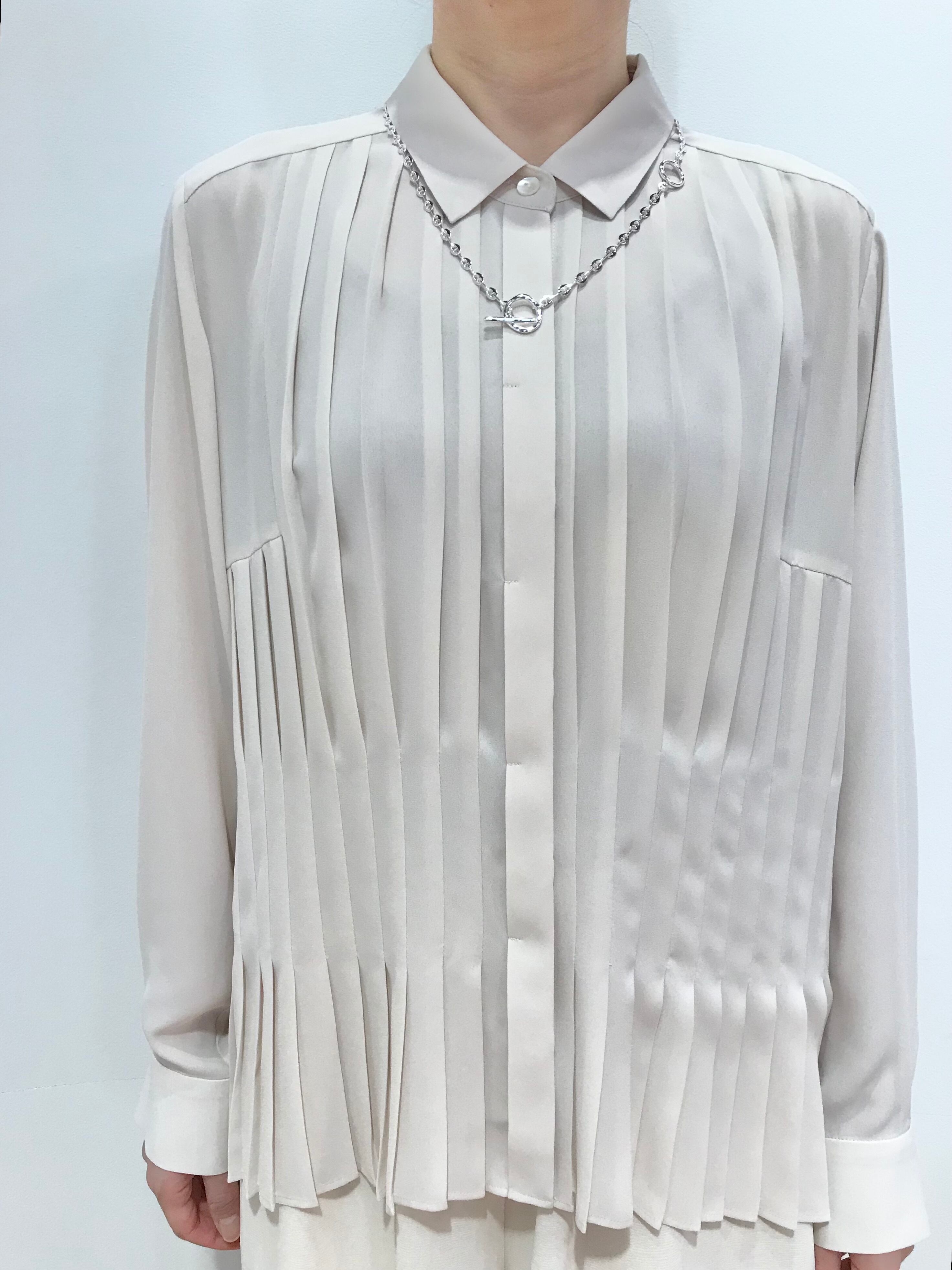 【BRAHMIN】ジョーゼットシフォンブラウス