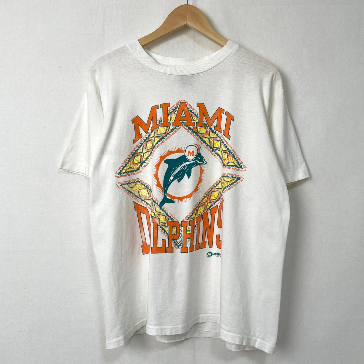 90s USA製 NFL マイアミ・ドルフィンズ Tシャツ 古着 ヴィンテージ  