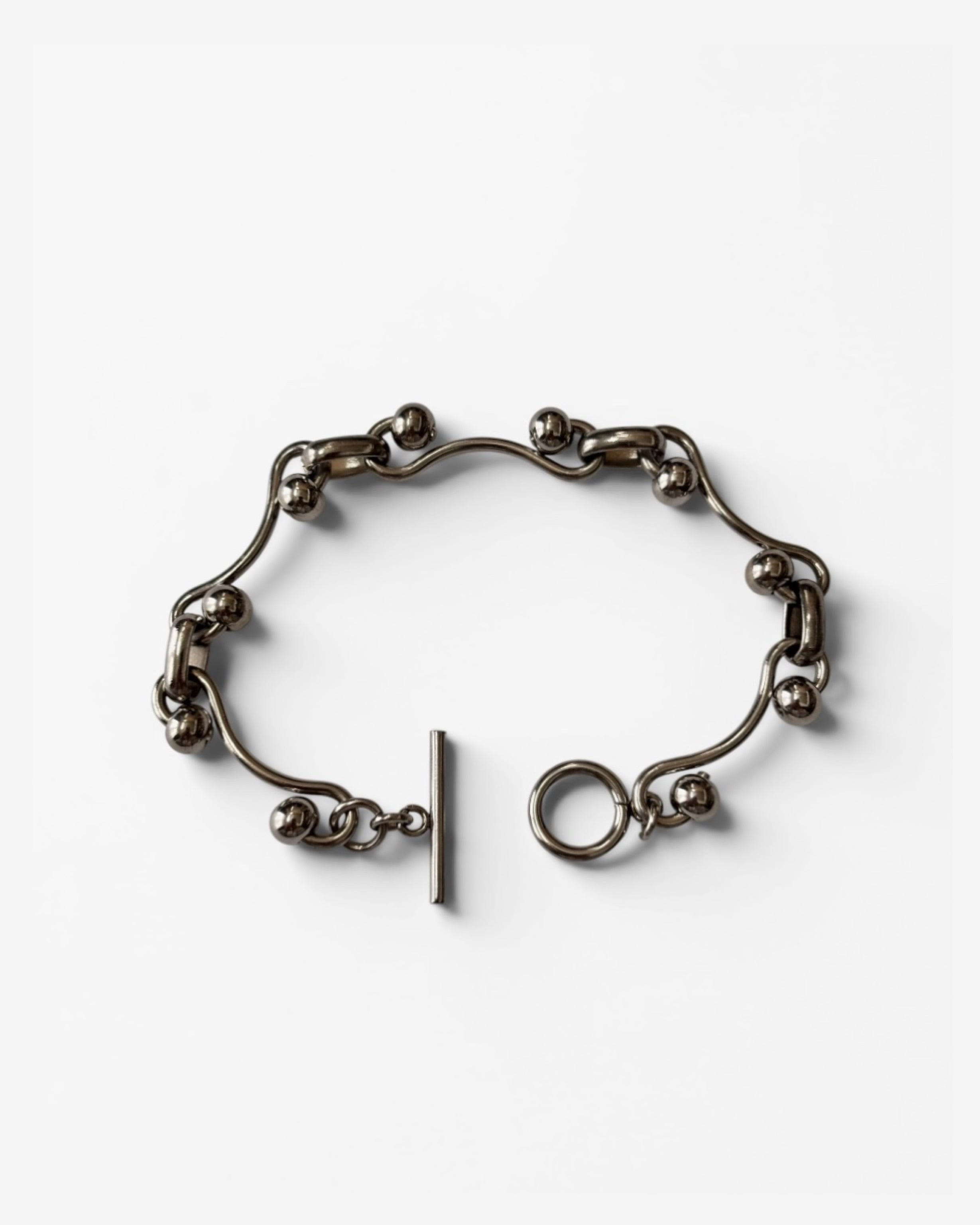 WAKAN SILVER SMITH BN-054 Hook connect bracelet gradually XL | PAY ID