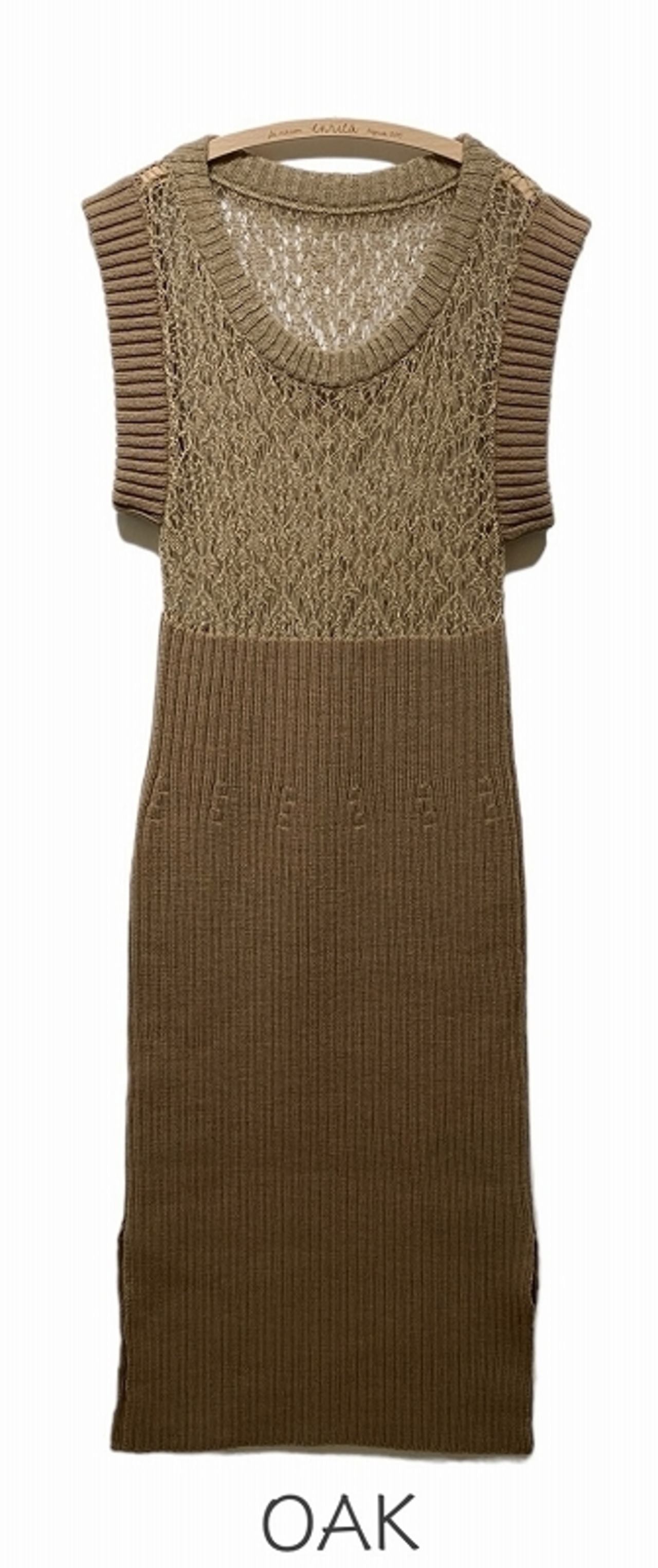 【コットンモヘヤレースニットワンピース】KNIT 213