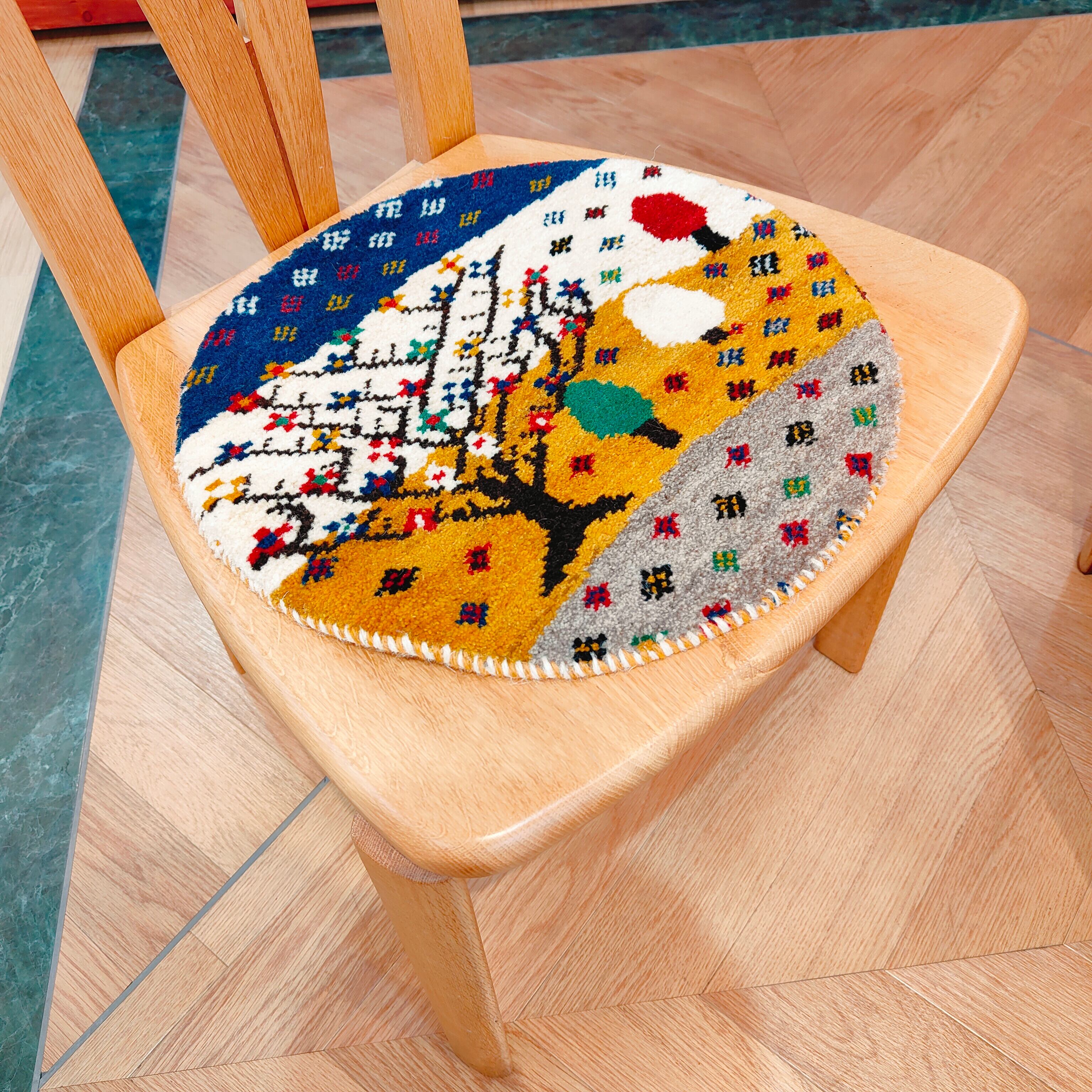 ギャッベ / Gabbeh 直径39cm | Sena Collection ギャッベ / Gabbeh 直径39cm | Sena Collection