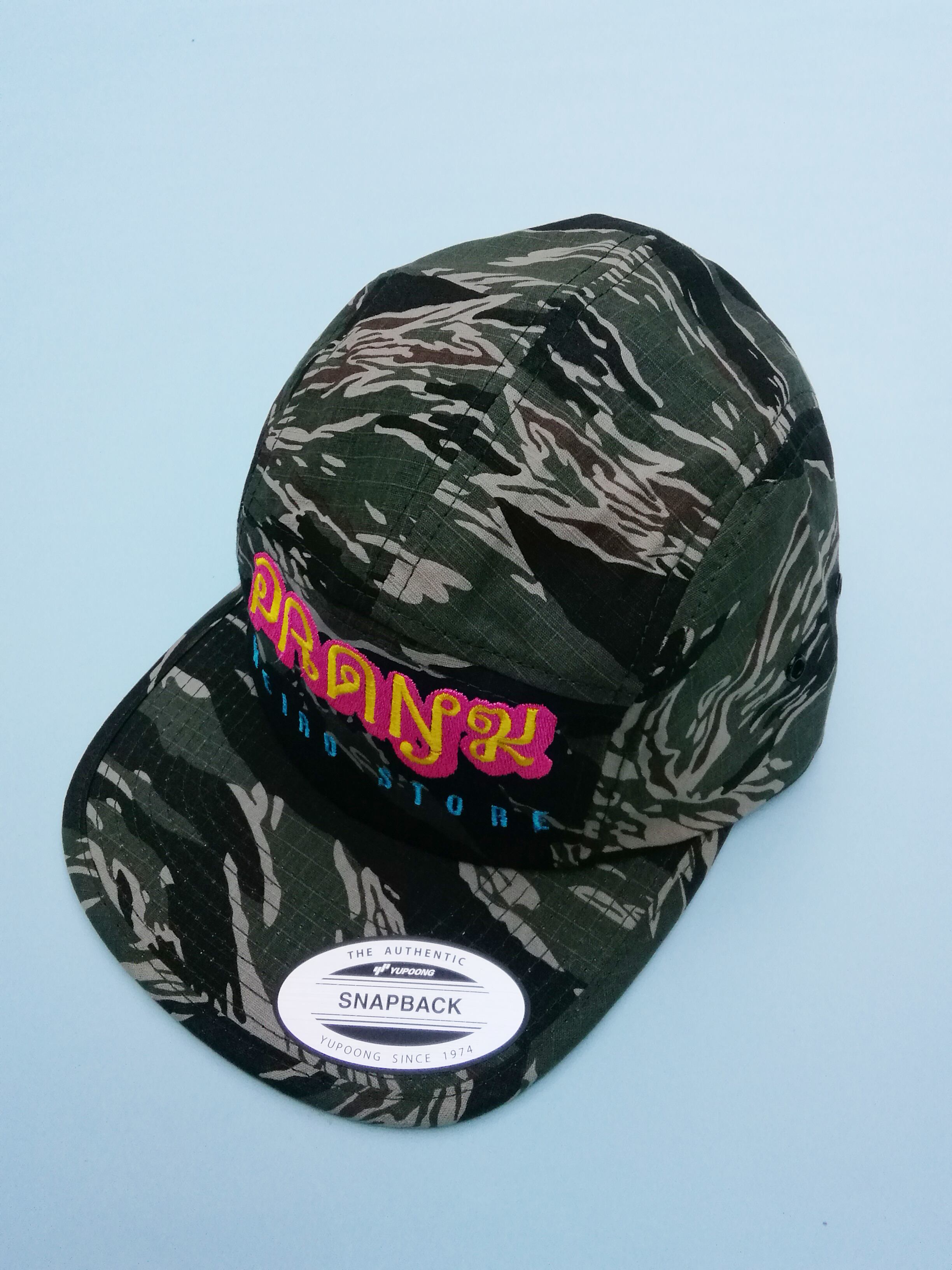 PSY LOGO Jet Cap TIGER STRIPE CAMO