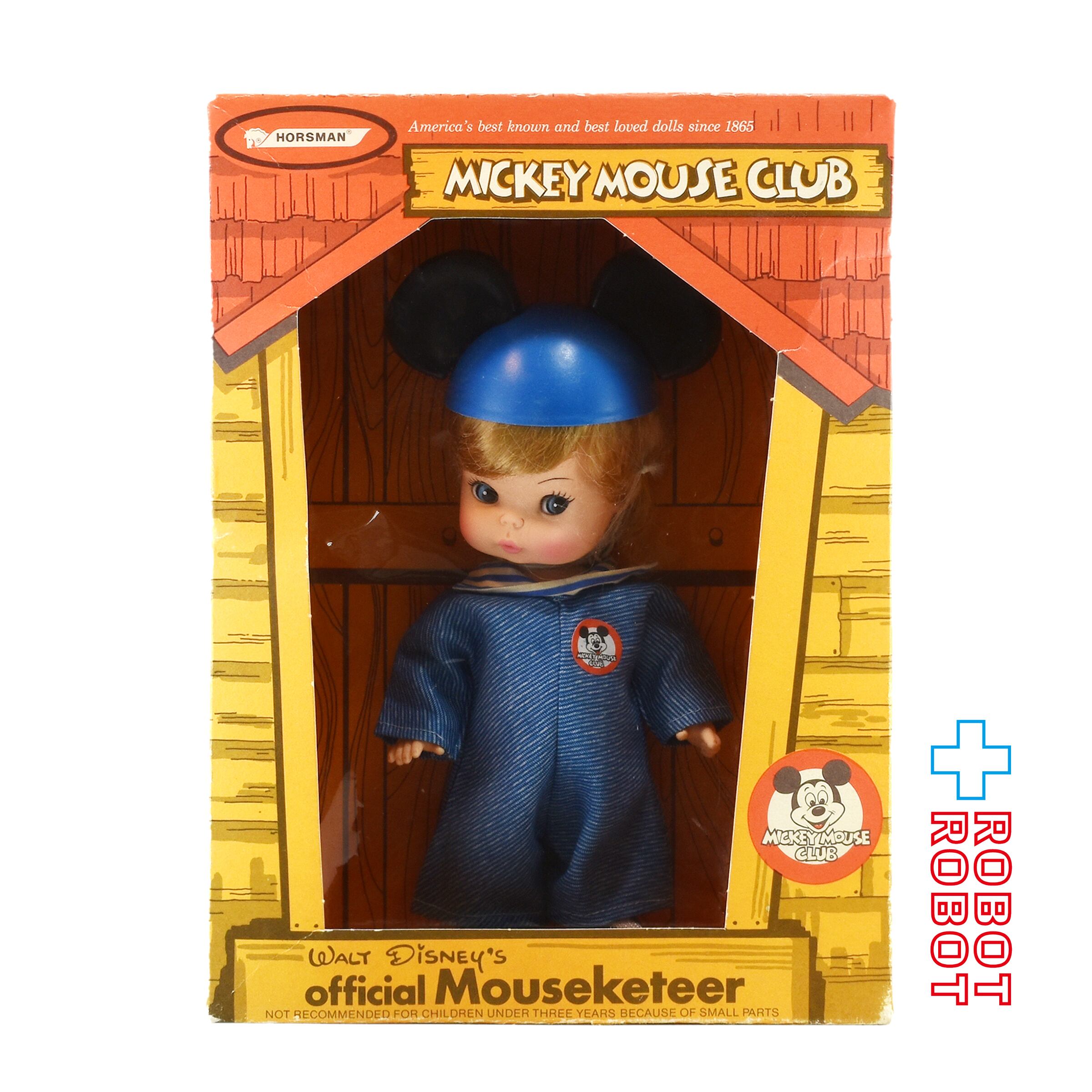 ビンテージ ミッキーマウスクラブ MOUSEKETEER ドール ガール km554 