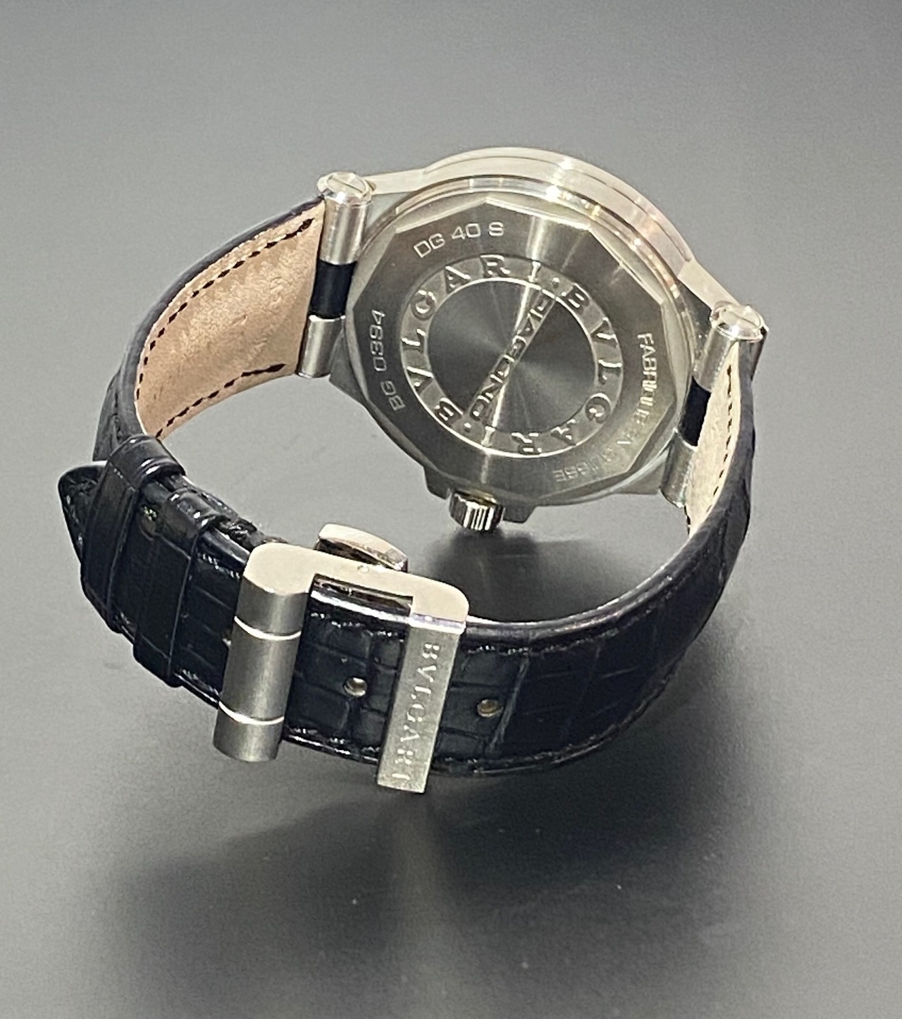 BVLGARI ブルガリ メンズ 腕時計 ディアゴノ DG40BSLD