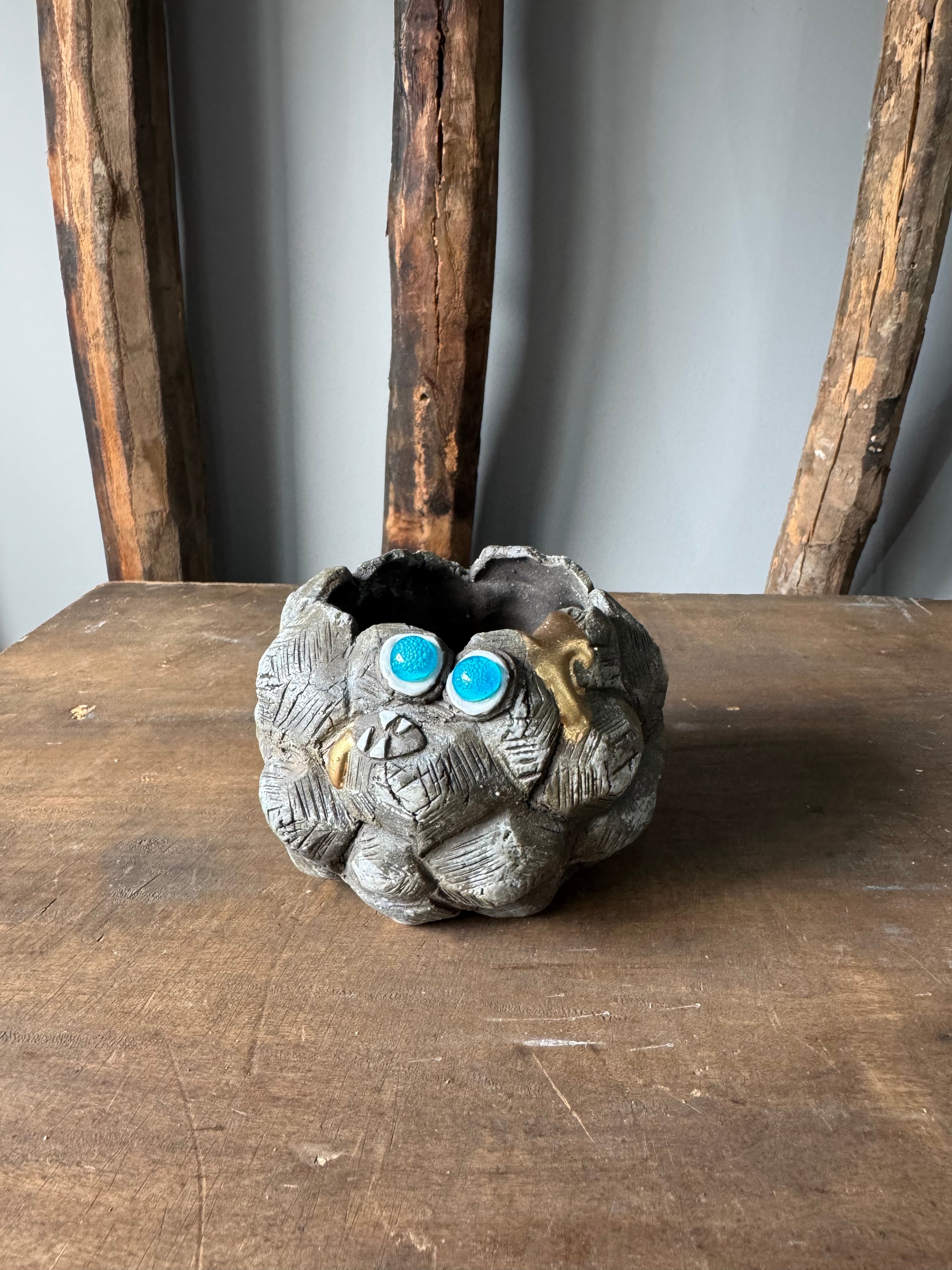 【新着】お化け亀甲竜鉢【陶芸家"嵩下 花奈子"】