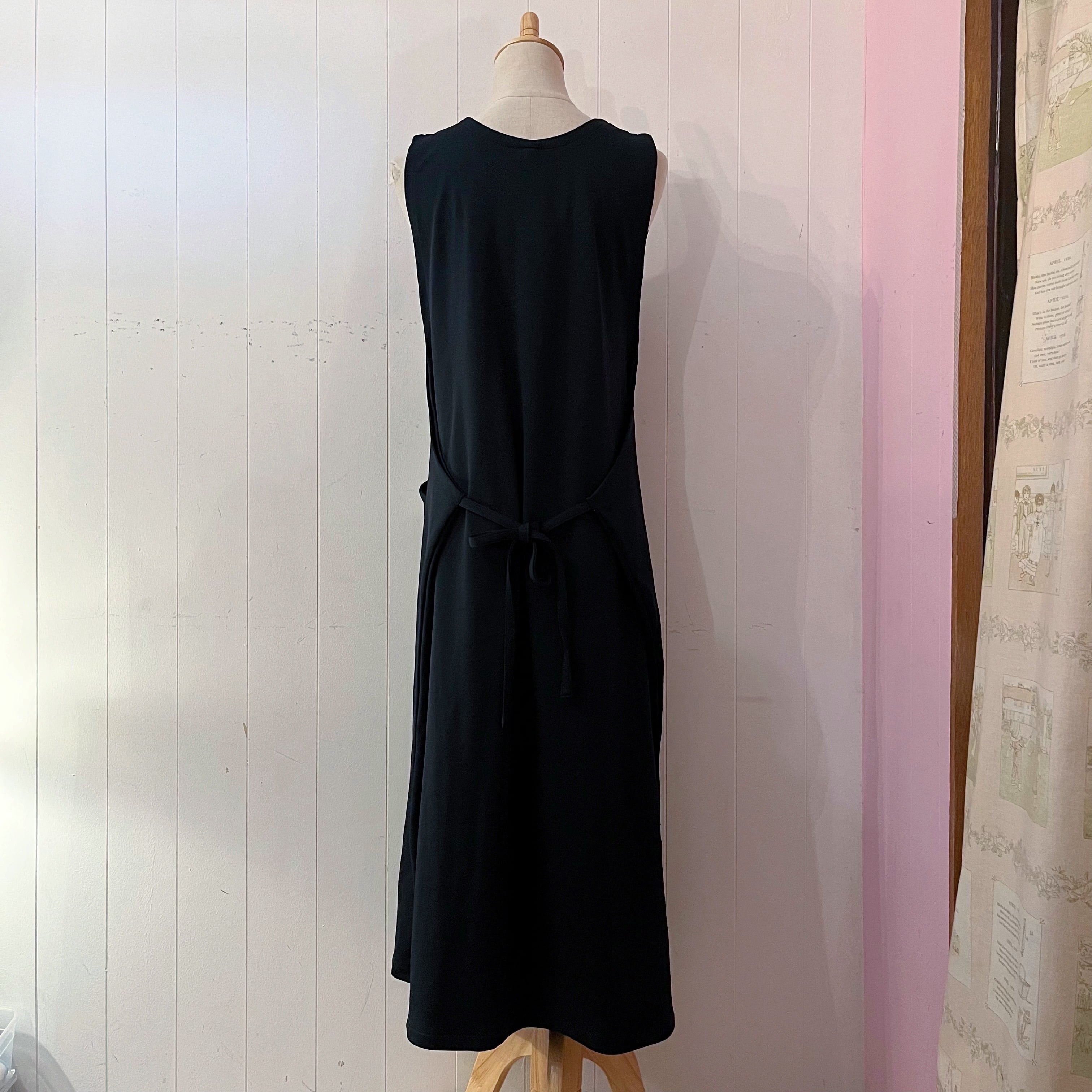 flower doll applique jumper skirt