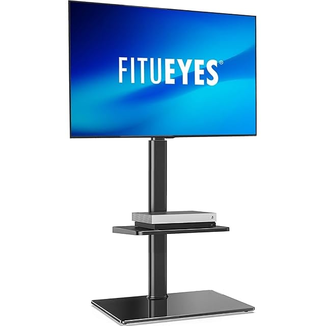 FITUEYES テレビスタンド 32～60インチ対応 棚付き 壁寄せテレビ