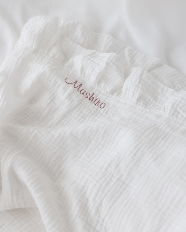 出産祝いギフトセット5set blue Blanket & snack cup ブランケット名入れ無料