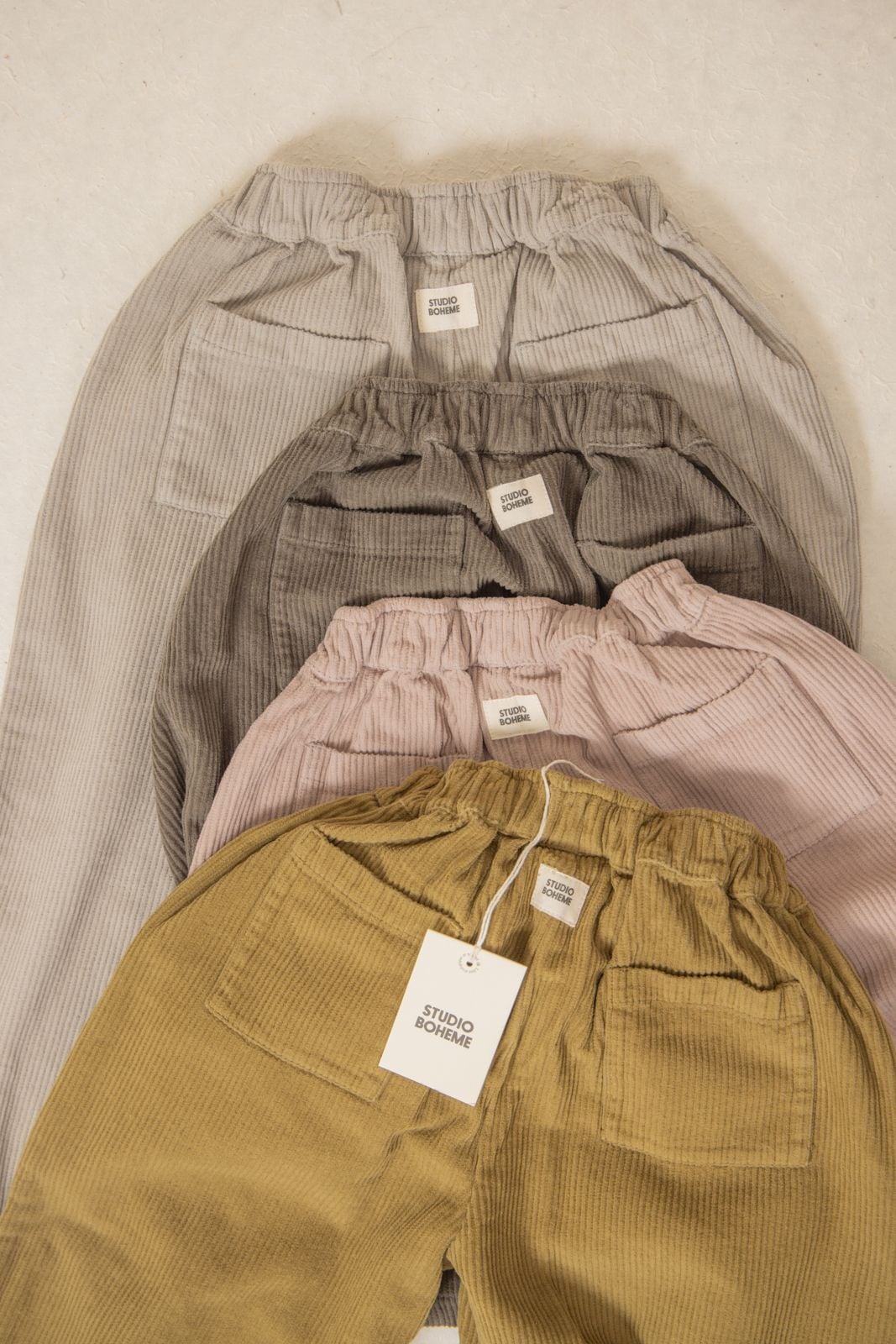 即納【STUDIO BOHEME】最後24m CARROT PANTS / GRAY / パンツ / ボエム