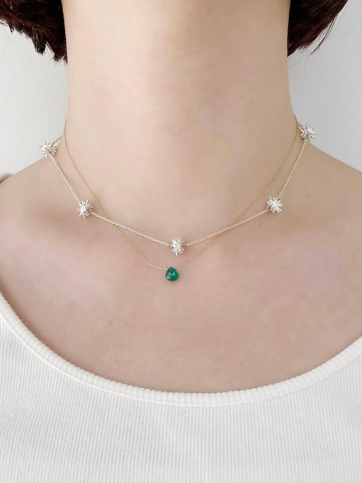 KAORU シルバー ネックレス　スパークル KAORU スパークル ネックレス KAORU(カオル)｜STARDUST シルバー