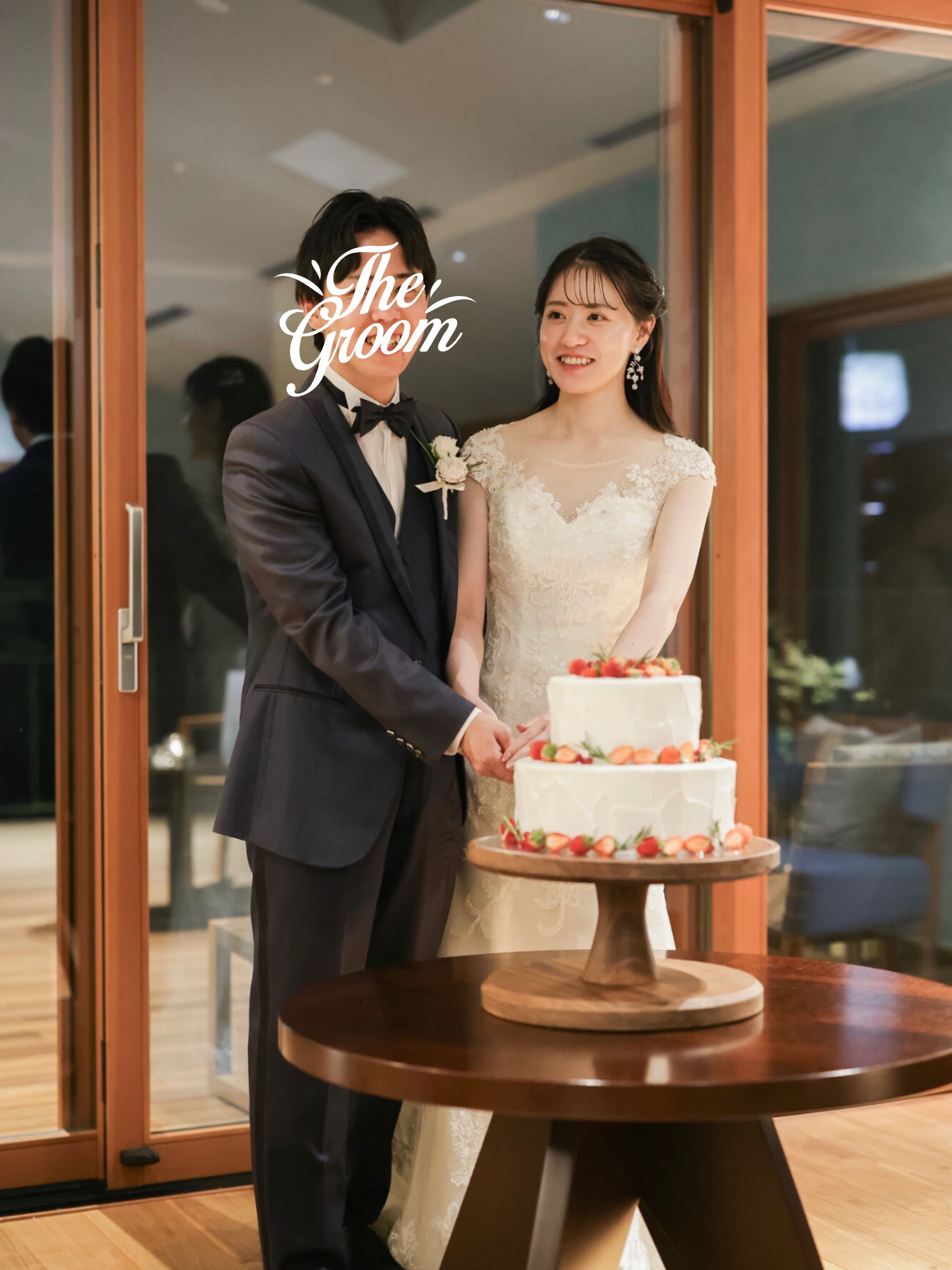 受注生産品】スワロフスキー＆シェルフラワーのアンティーク風